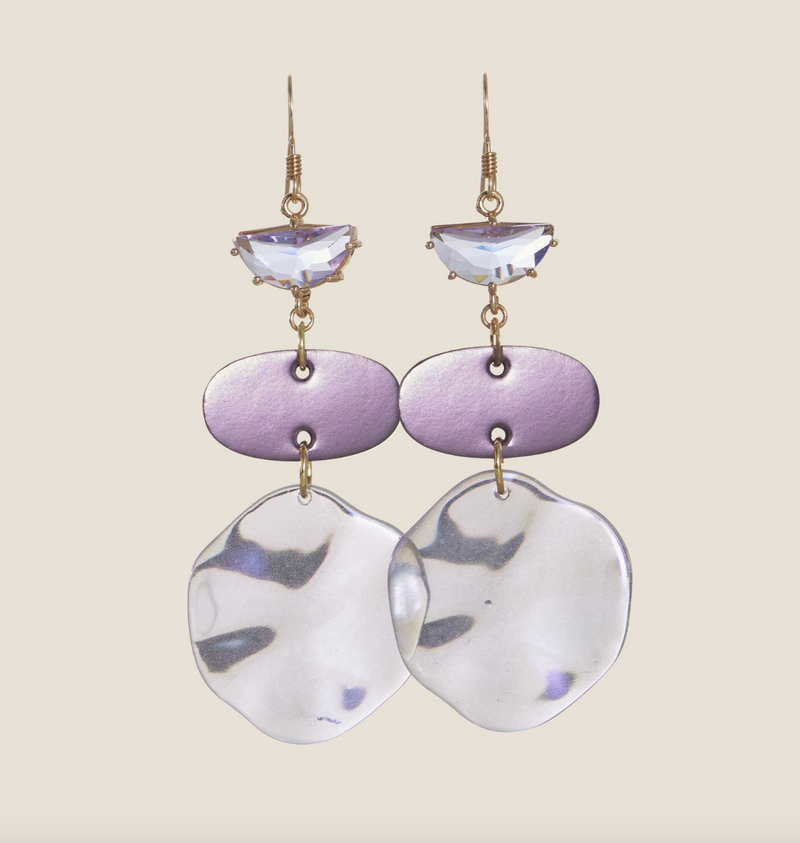 Lilac Satin Cleo