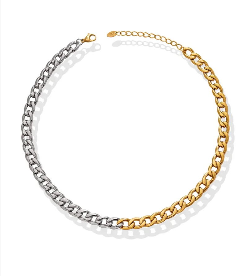 Gold + Silver Necklace