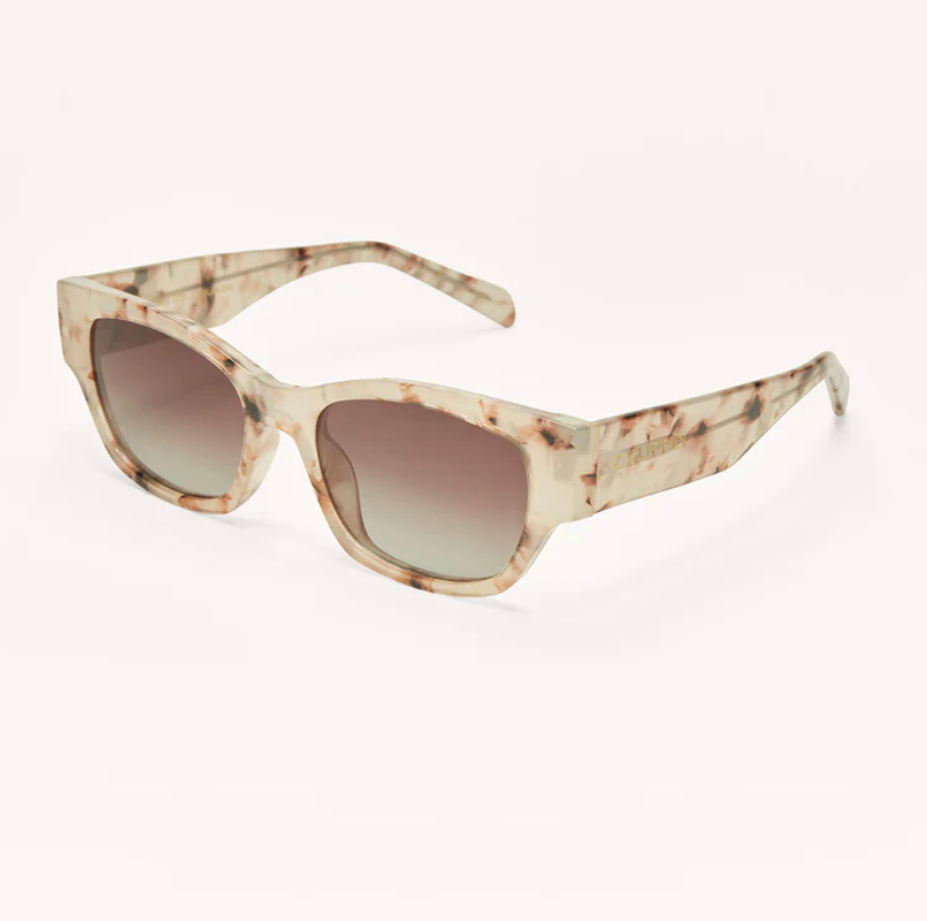 Z Supply Roadtrip Polarized Sunglasses - Warm Sands Gradient
