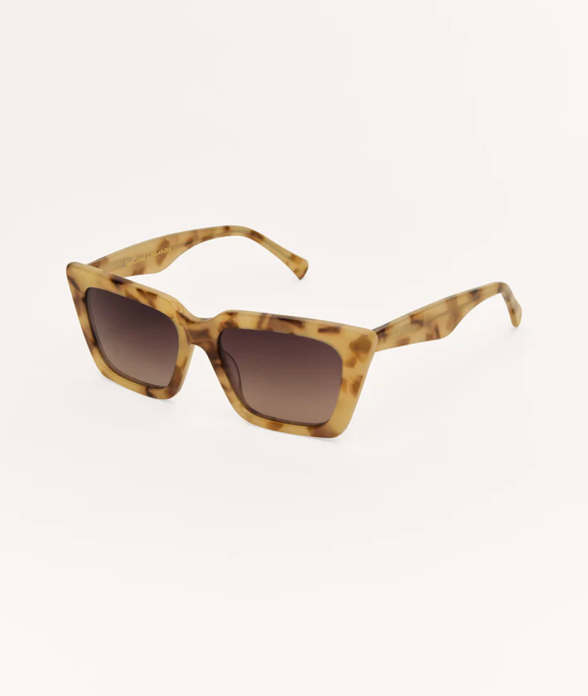 Z Supply Feel Good Polarized Sunglasses - Blond Tort Gradient