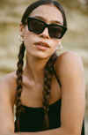 Z Supply Feel Good Polarized Sunglasses - Polished Black Gray