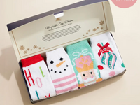 Festive Socks Set - Holly Jolly