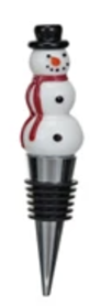 Wine Stopper - Snowman