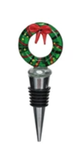 Wine Stopper - Wreath