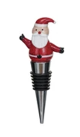 Wine Stopper - Santa