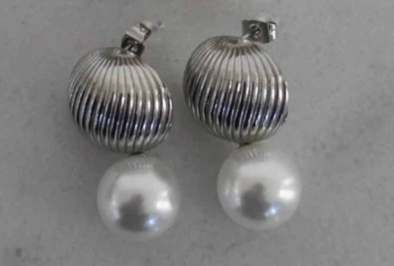 Aubrey Earrings - Silver