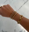 Two Toned Beaded Bracelet