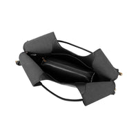 Tracy Black Recycled Vegan Shoulder Bag