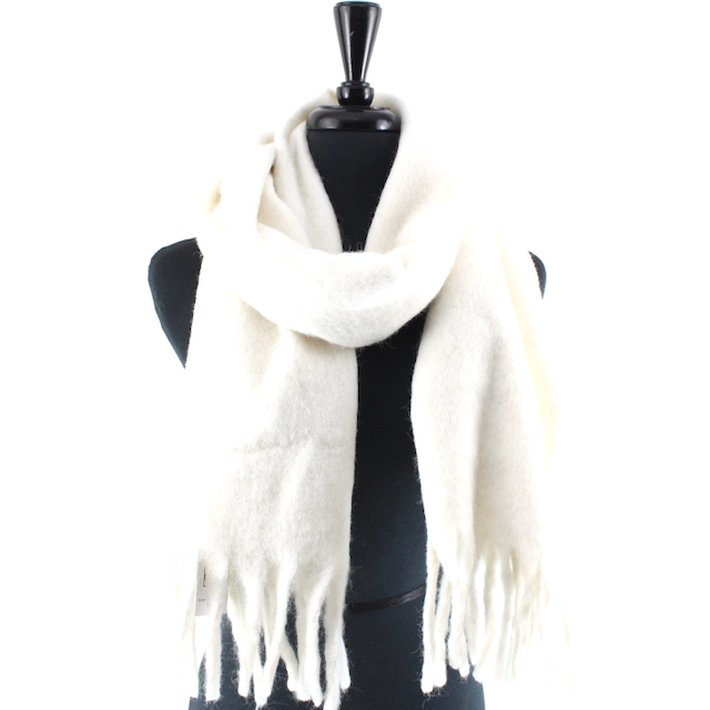 Alpin Snow Scarf: Black