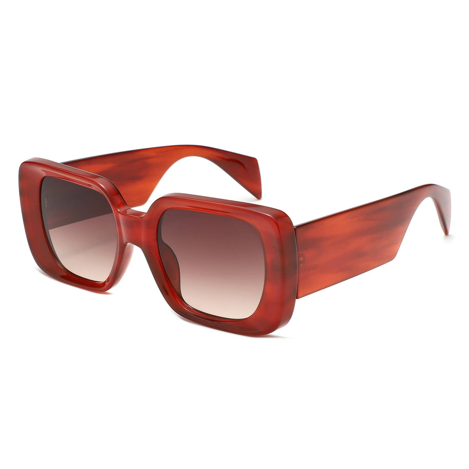 Oversized Square Chunky Frame Fashion Sunglasses