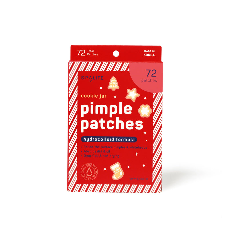 Christmas Holiday Cookie Jar Hydrocolloid Pimple Patches
