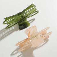 Remi Spring | Wide Bow Claw Clip: Assorted
