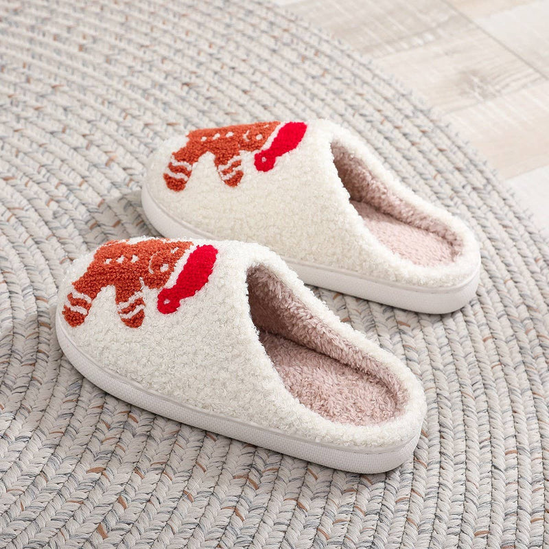 Gingerbread Home Slippers