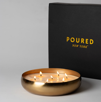 FLAMES & FLANNEL: 10 OZ Soy Wax Candle