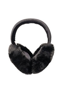 Chloe Velvet Earmuff: Black