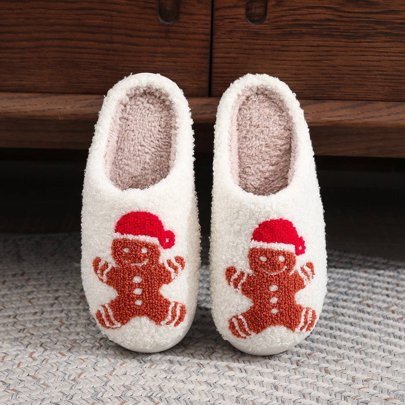 Gingerbread Home Slippers