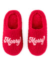 "MERRY MERRY" SLIPPERS: S/M