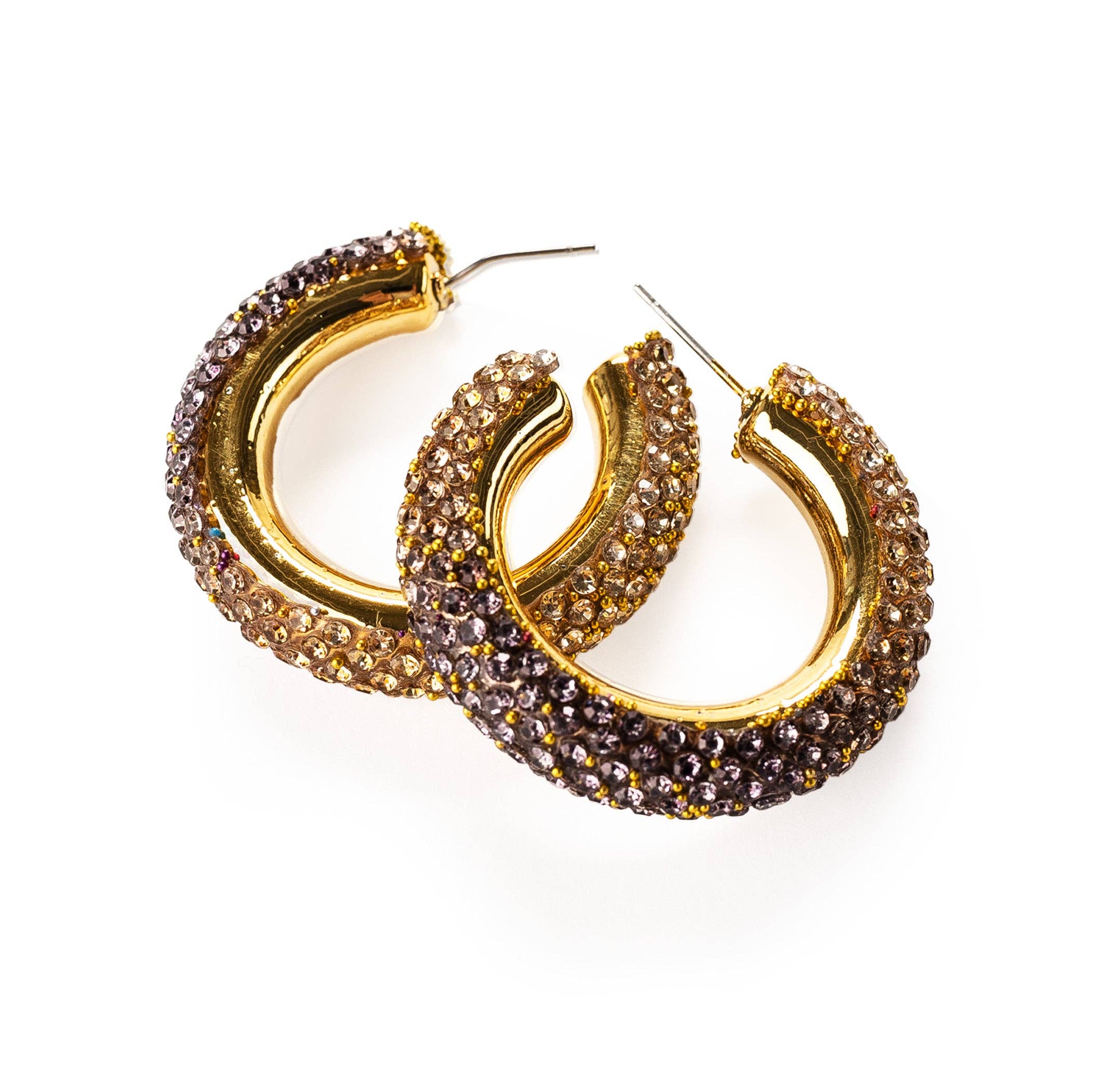 Sparkle Hoops: Gold