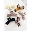 Assorted Large Bow Tie Hair Claws - BIMA