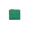 Amelie Woven Card Holder: Kelly Green