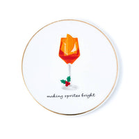 Holiday Cheers Coaster Set of Four