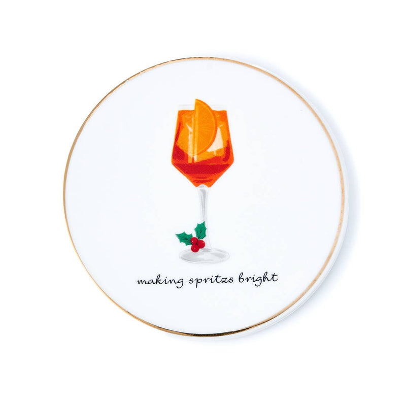 Holiday Cheers Coaster Set of Four