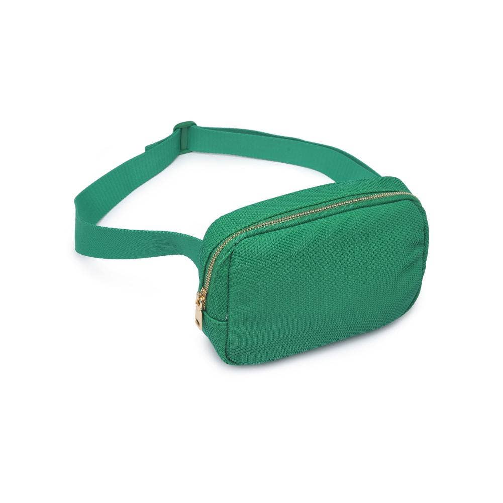 Felix Mesh Neoprene Belt Bag - Fanny Pack: Green