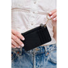 Sadie Card Holder Wallet: Black