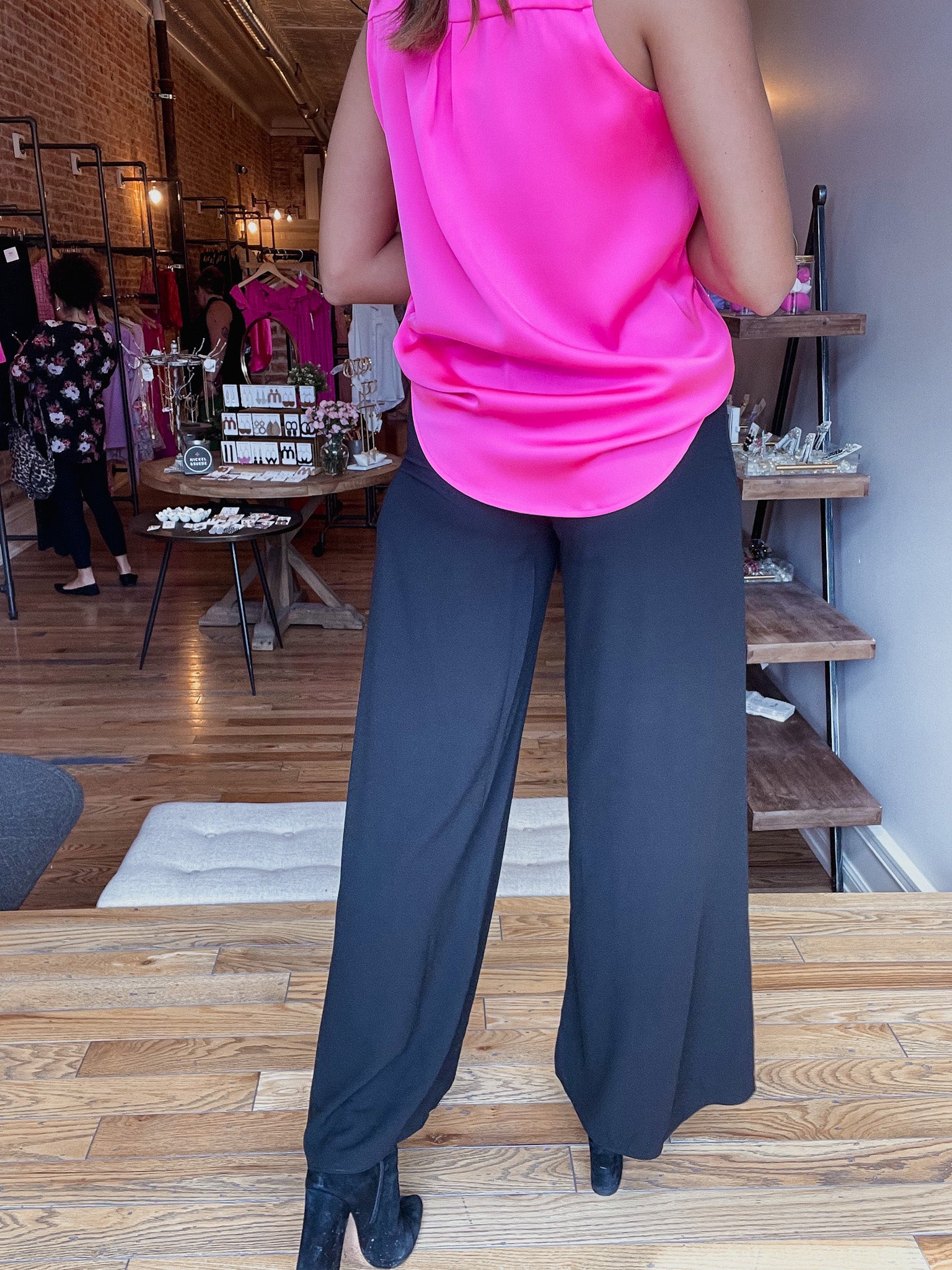 Black Wide Leg Pant