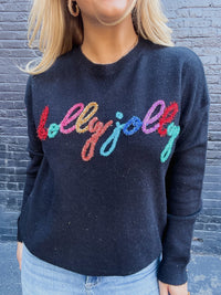 Holly Jolly Tinsel Sweater