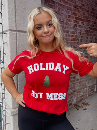 Holiday Hot Mess Graphic Tee