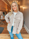 Z SUPPLY Tucker Jacket - Heather Latte