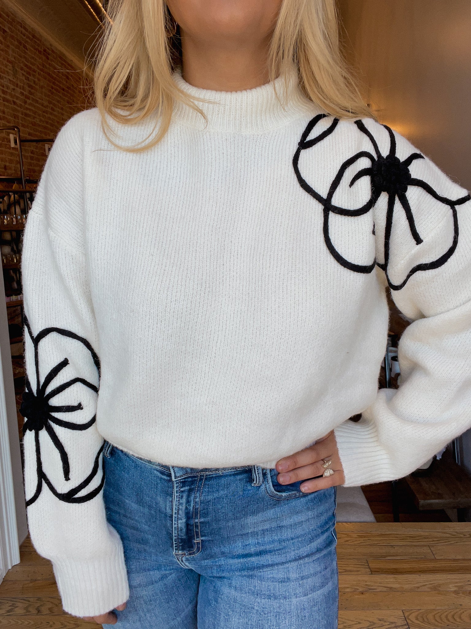 Just Another Flower Sweater