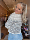 Herringbone Contrast Jacket