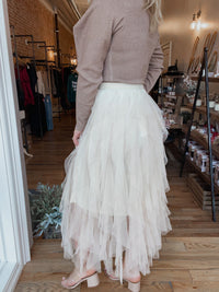 Sugarplum Fairy Skirt - Cream