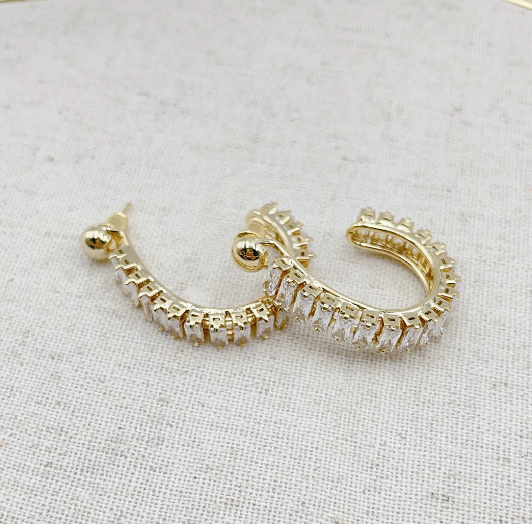 Sarah Earrings - Gold
