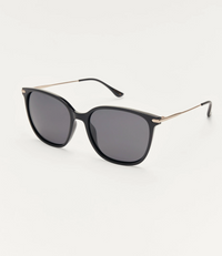 Z SUPPLY Panache Polished Black - Gray Sunglasses