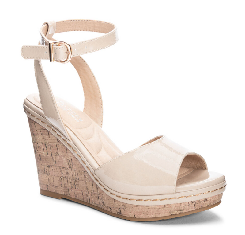 Chinese Laundry Beaming Nude Wedge