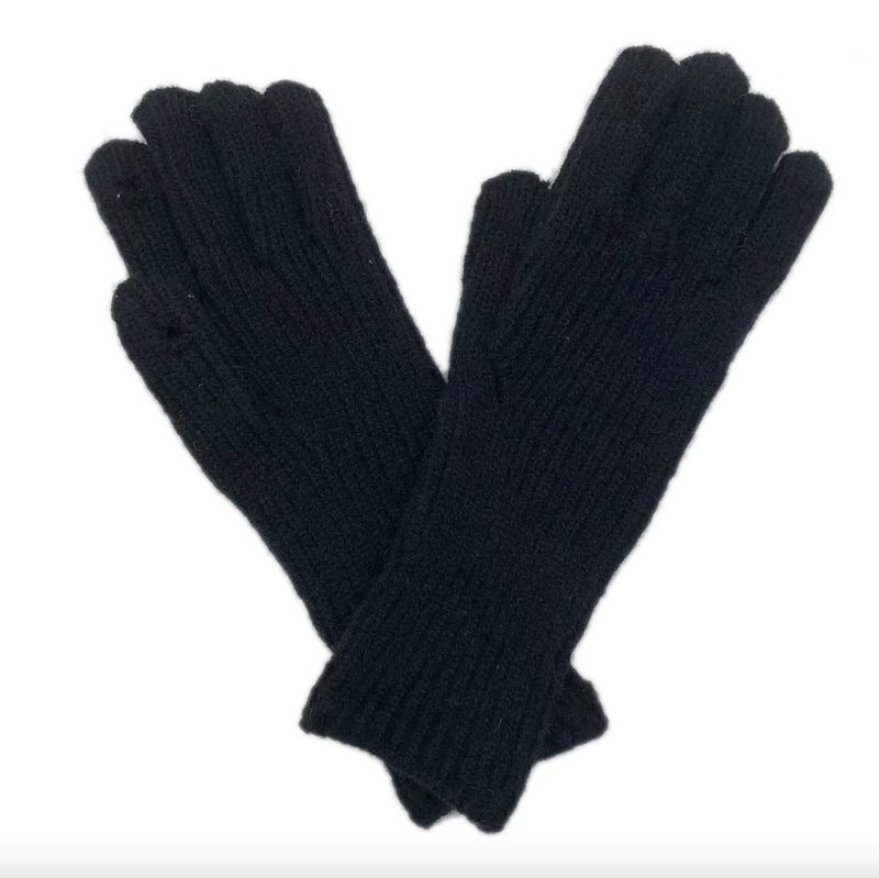 Solid Gloves - Black
