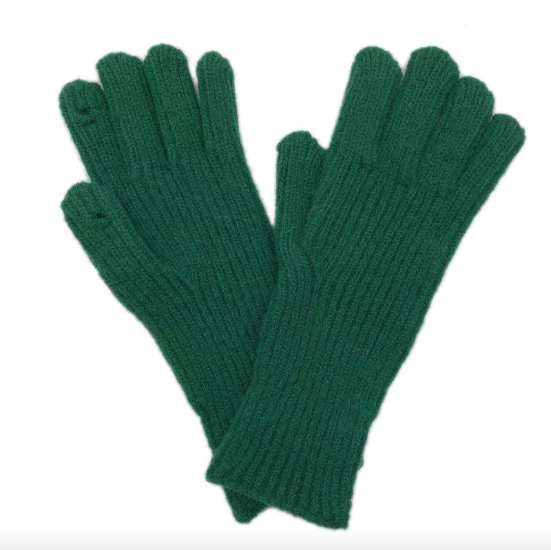 Solid Gloves - Green