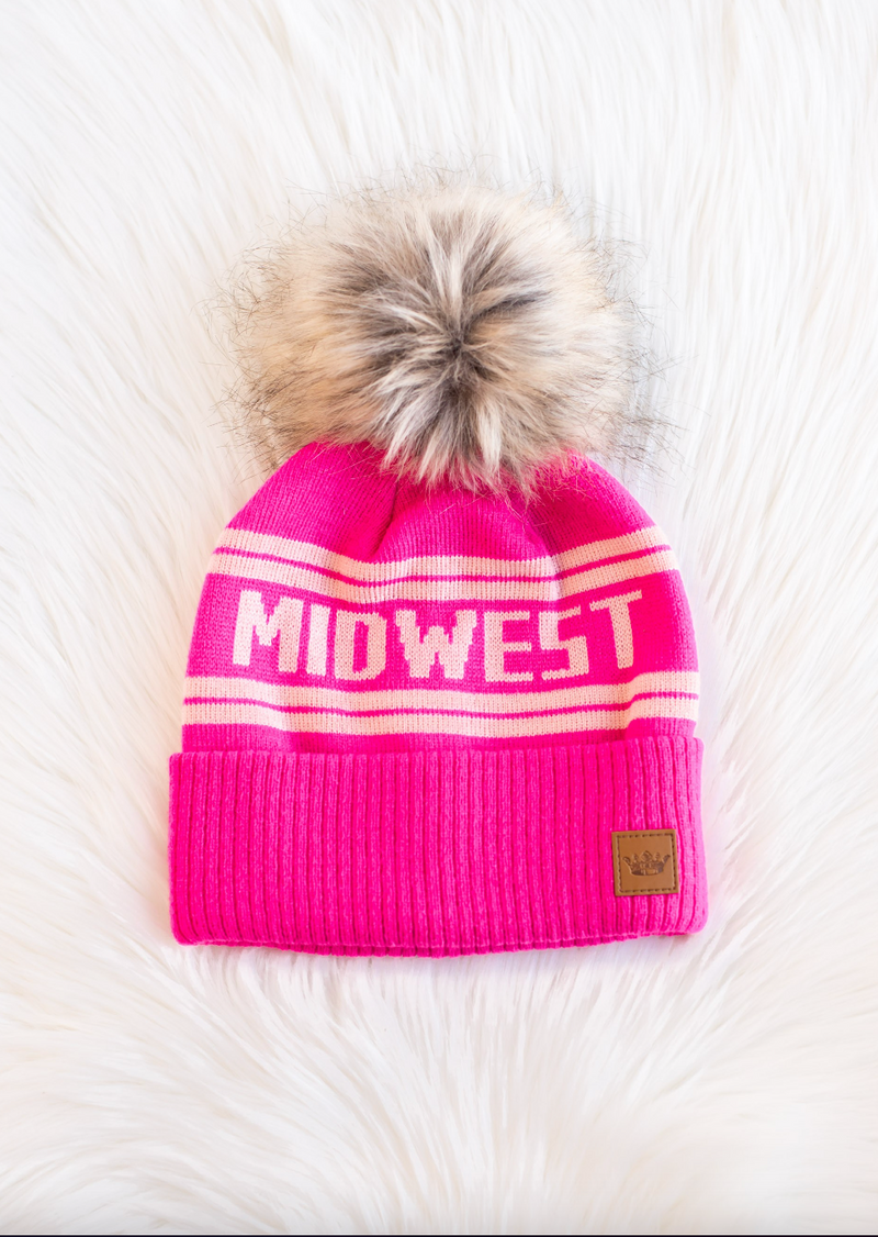 Midwest Hot Pink Hat