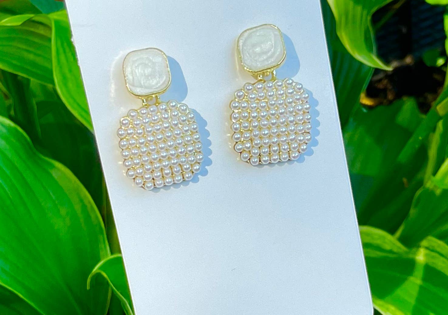 Petite Pearl Glamour Earrings