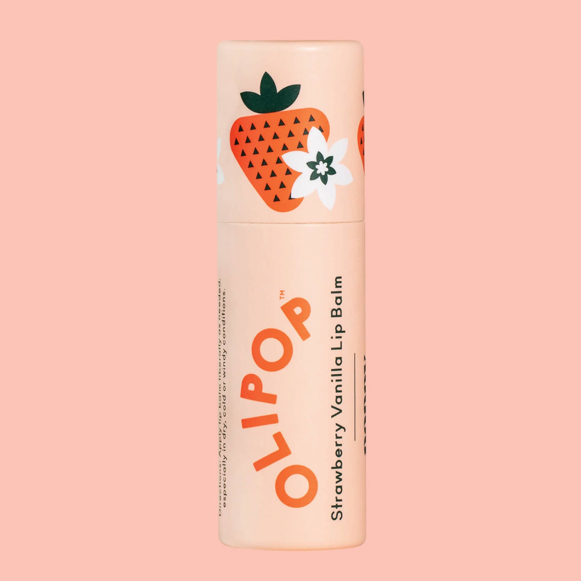 Poppy & Pout "OLIPOP" Strawberry Vanilla Lip Balm