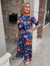 OTS Multi Floral Top