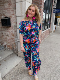 OTS Multi Floral Top