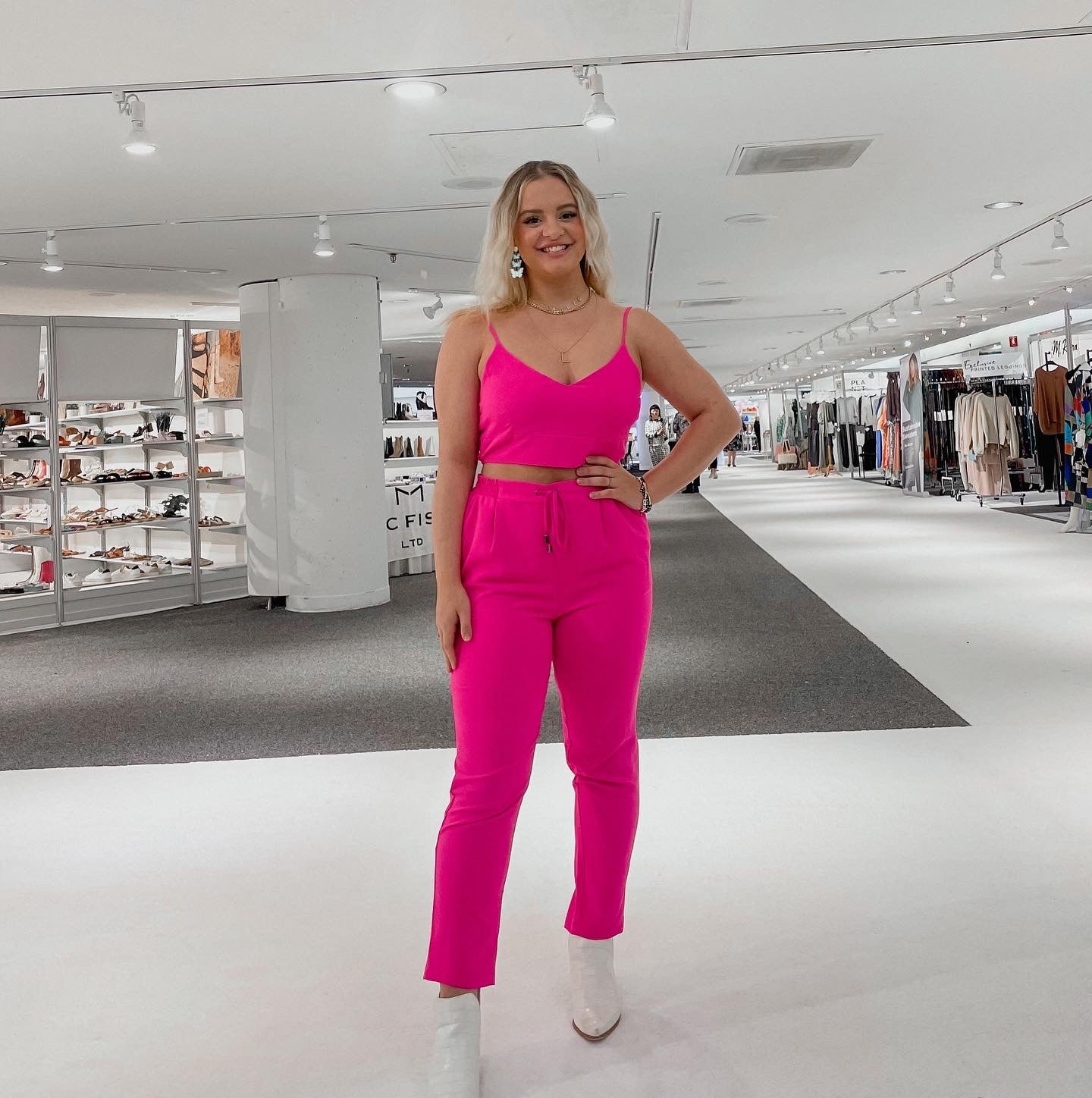 PRE ORDER- Boss Lady 3 Piece Set - Hot Pink